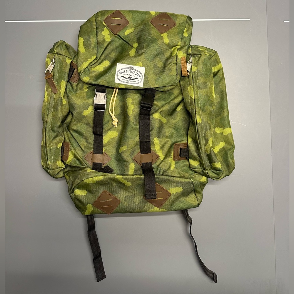 Poler camo rucksack backpack. NWOT